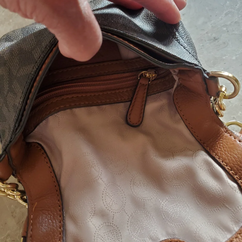 Michael Kors Brown Crossbody - Picture 5 of 7